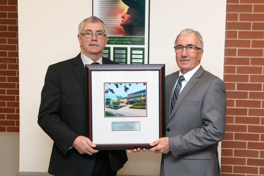 Donald and Reg MacDonald, recipients of AVC's 2019 Hon. Eugene F. Whelan Green Hat Award Donald and Reg MacDonald, recipients of AVC's 2019 Hon. Eugene F. Whelan Green Hat Award