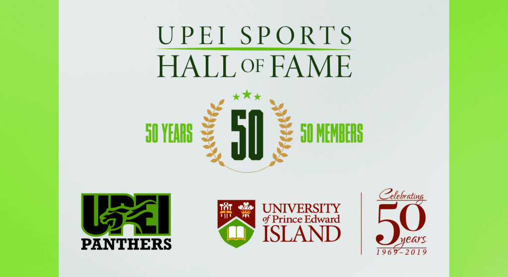 Logos for the UPEI 50th anniversary