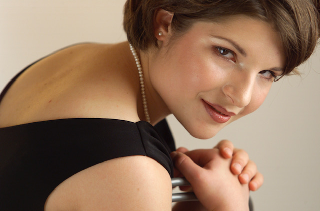 UPEI assistant professor of piano Magdalena von Eccher A female with dark hair in formal black dress