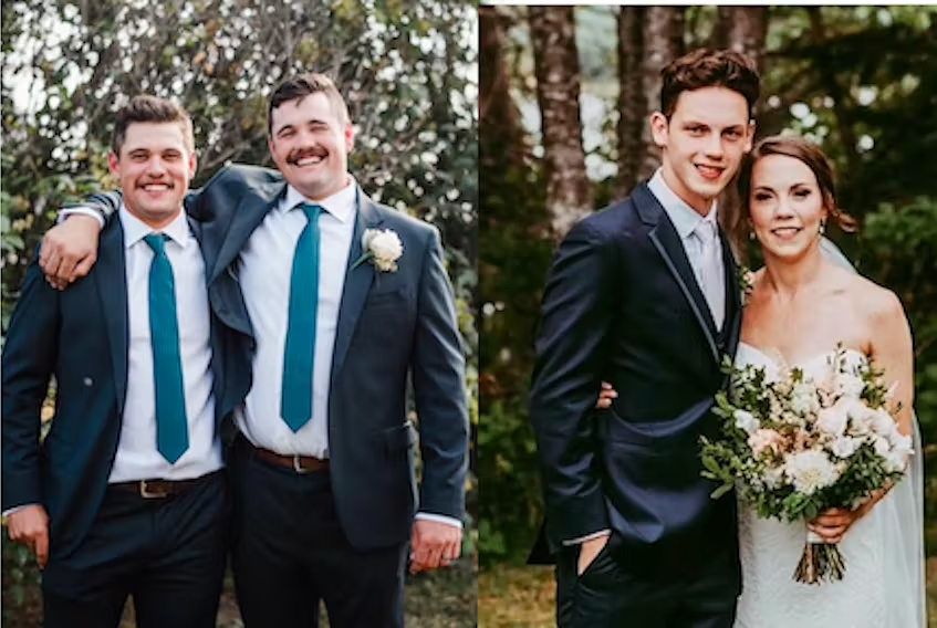 From left are Jack Flaman, his brother Michael Flaman, Carson MacKinnon, and his sister Emily LeBritton. From left are Jack Flaman, his brother Michael Flaman, Carson MacKinnon, and his sister Emily LeBritton.