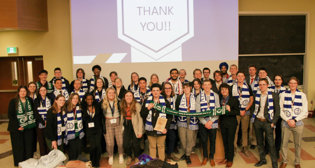 UPEI Faculty of Sustainable Design Engineering teams recently competed at the 2024 Atlantic Engineering Competition. UPEI Faculty of Sustainable Design Engineering teams recently competed at the 2024 Atlantic Engineering Competition.